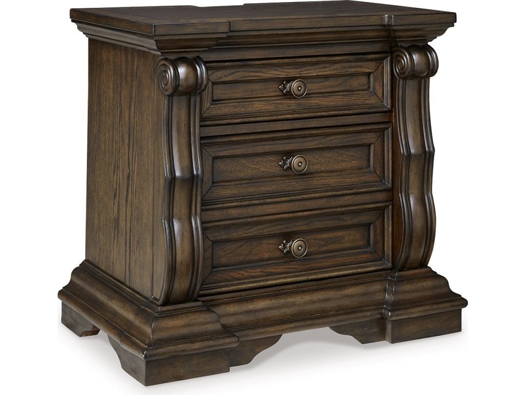 Maylee King Upholstered Bed, Dresser, Mirror, Chest and 2 Nightstands - image 17