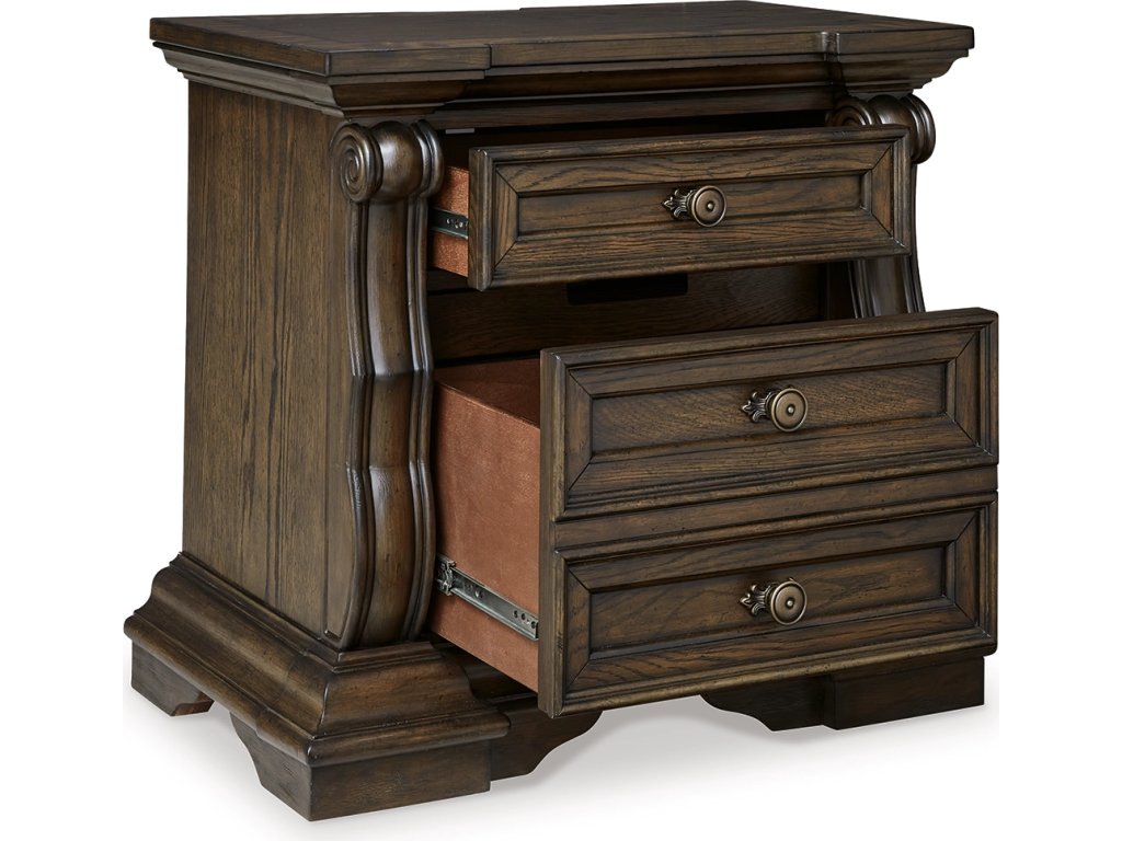 Maylee King Upholstered Bed, Dresser, Mirror, Chest and 2 Nightstands - image 18