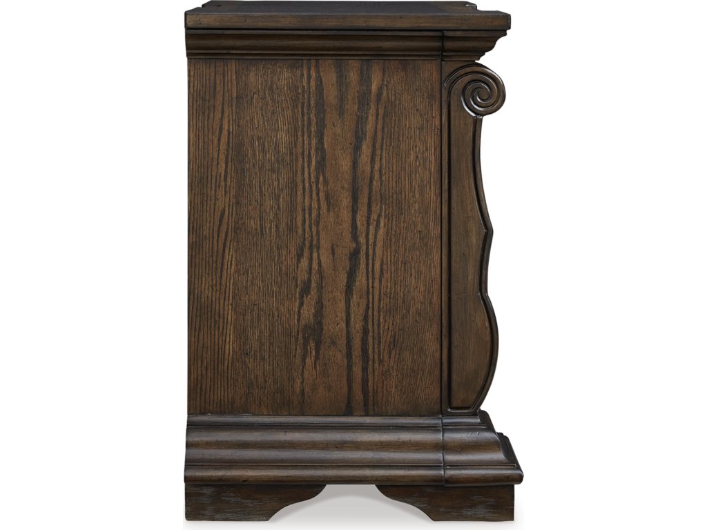 Maylee King Upholstered Bed, Dresser, Mirror, Chest and 2 Nightstands - image 19