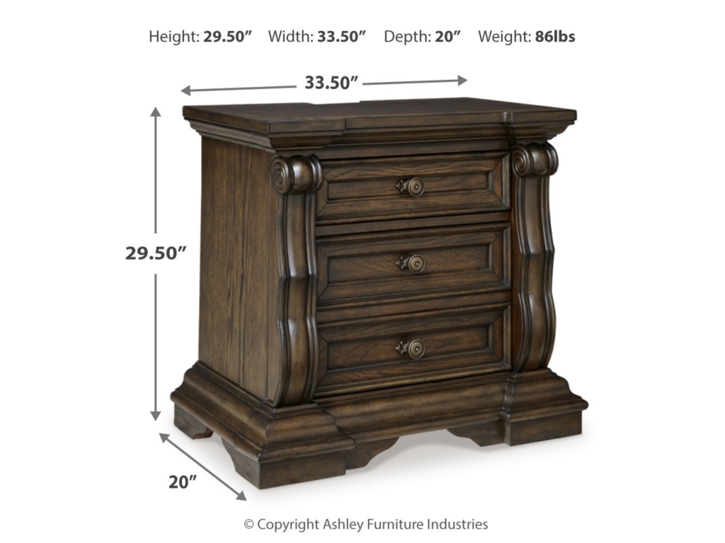 Maylee King Upholstered Panel Bed, Chest and 2 Nightstands - image 16