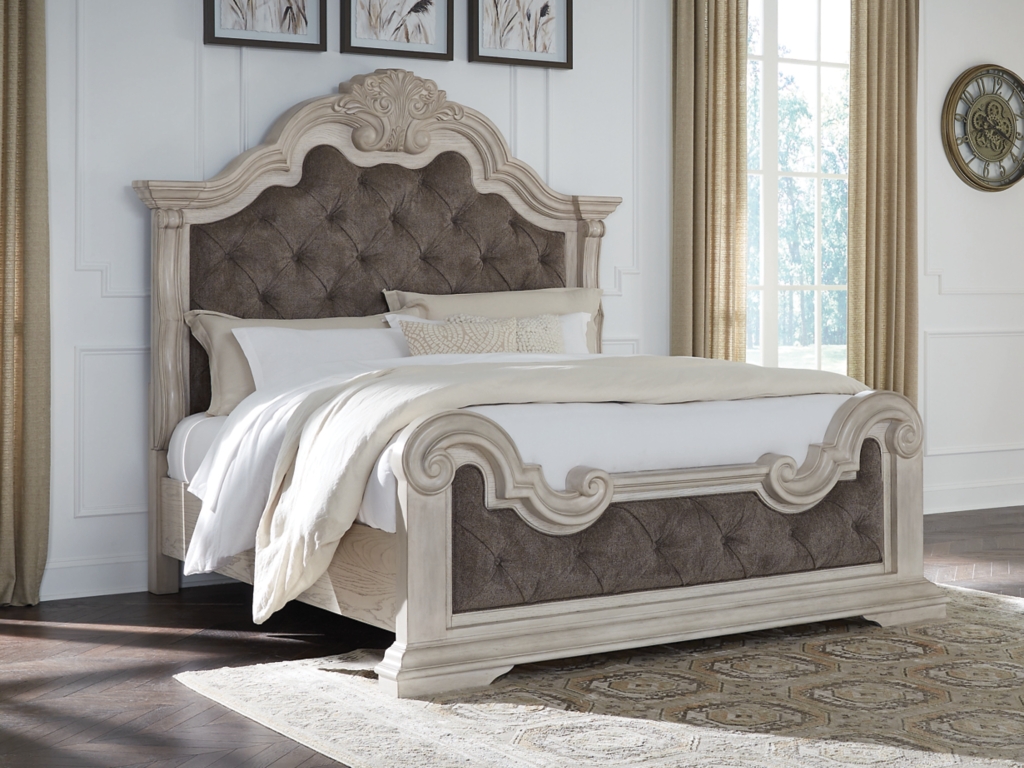 Bruchandi King Upholstered Panel Bed - image 1