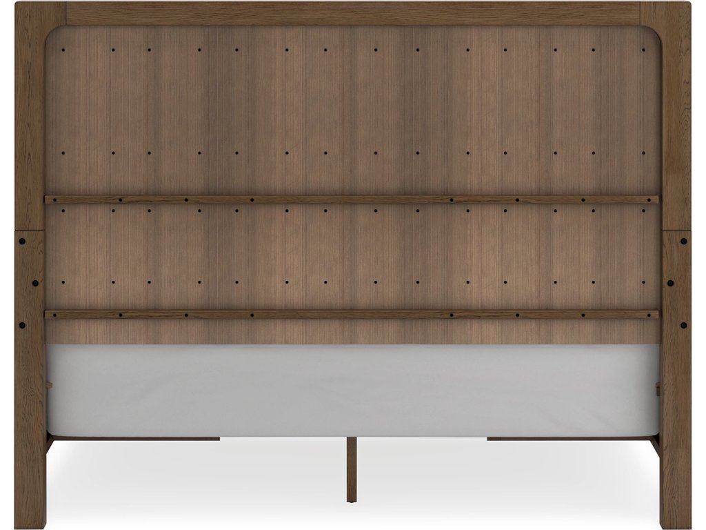 Cabalynn California King Panel Bed with Storage, Dresser and Mirror - image 10