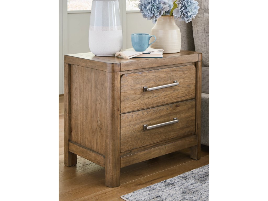 Cabalynn King Upholstered Bed and 2 Nightstands - image 17