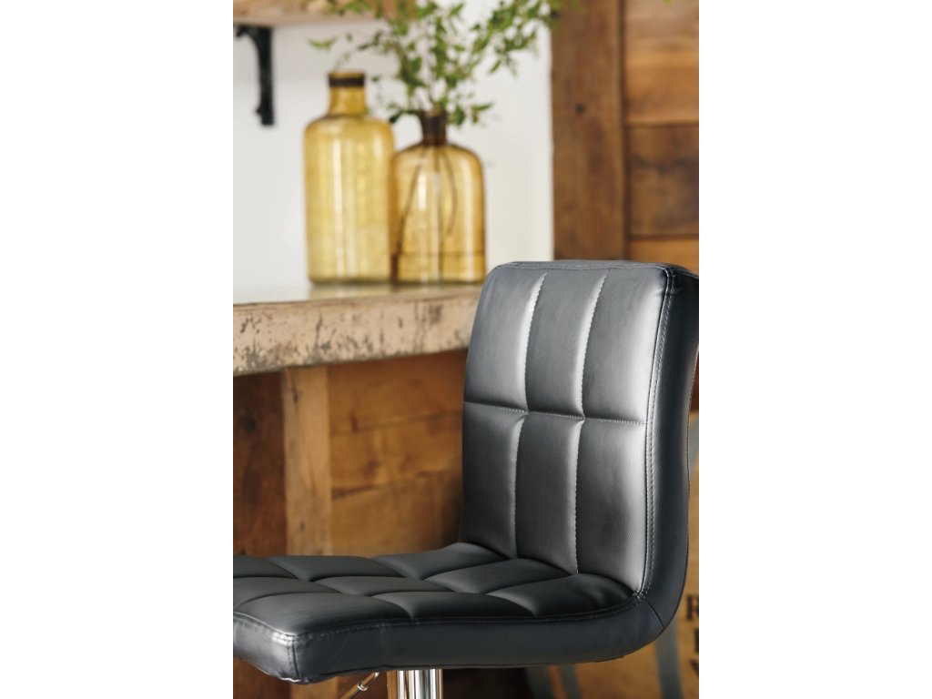 Bellatier Adjustable Height Bar Stool (Set of 2) - image 2