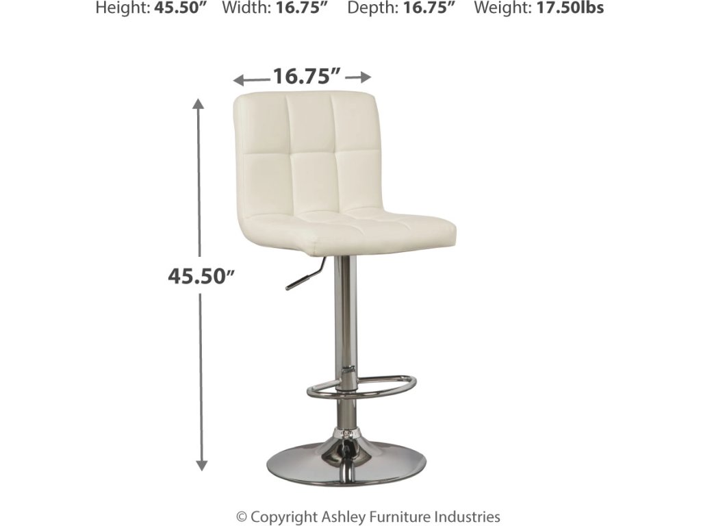 Bellatier Adjustable Height Bar Stool - image 4