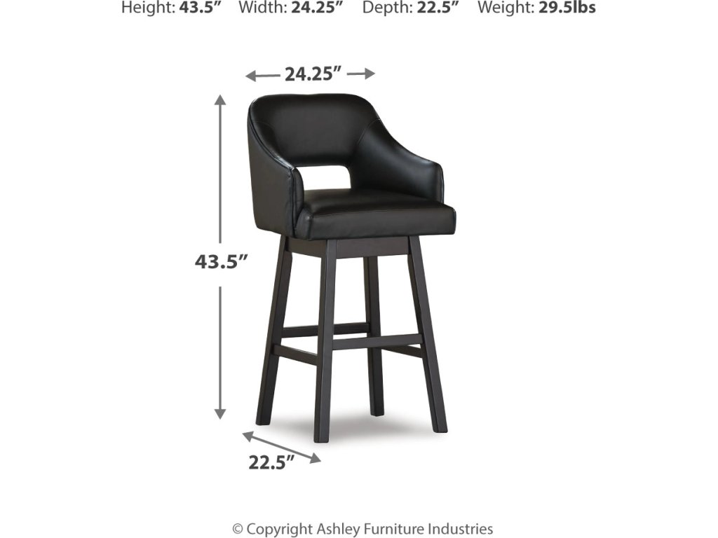 Tallenger Bar Height Bar Stool (Set of 2) - image 3