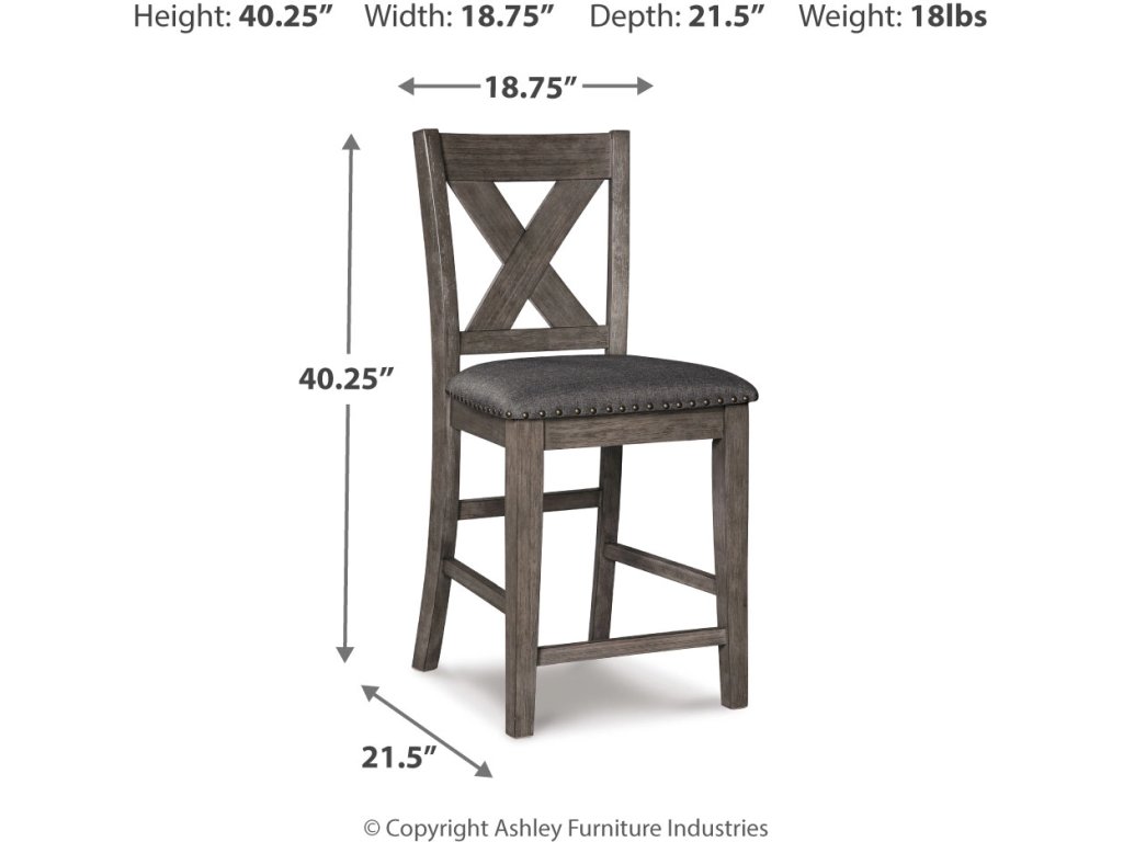 Caitbrook Counter Height Dining Table and 4 Barstools - image 6