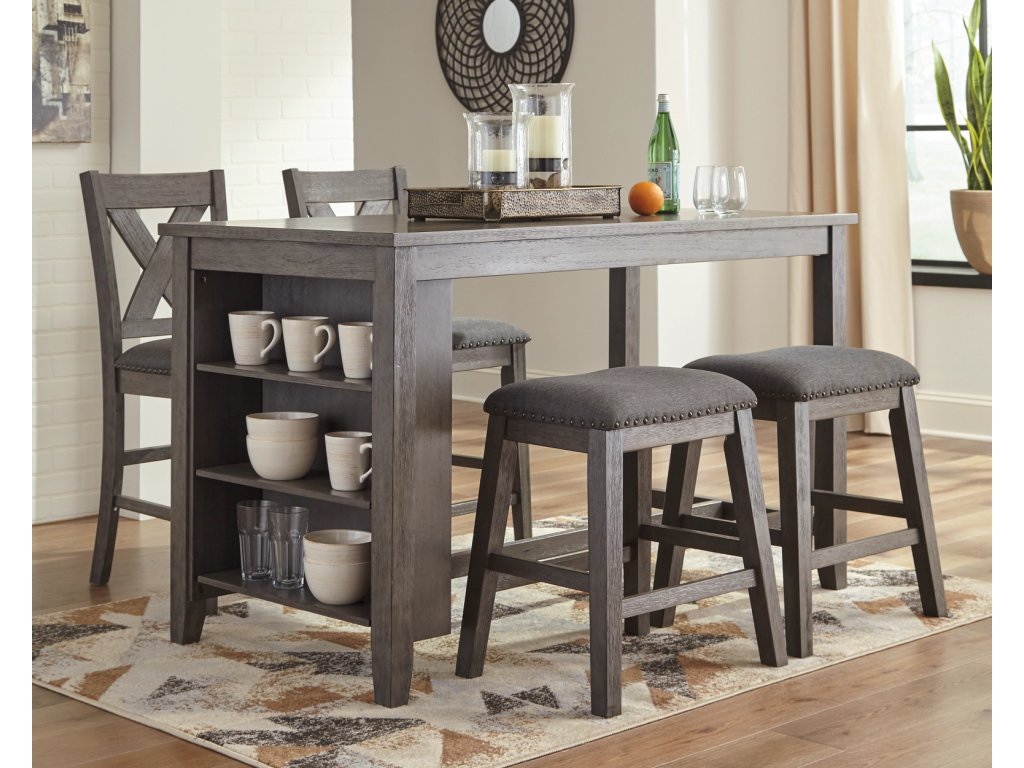 Caitbrook Counter Height Dining Table and 4 Barstools - main image