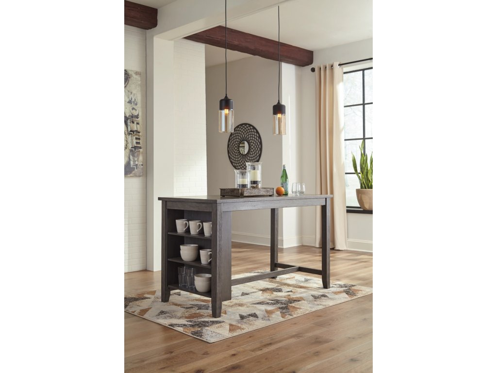 Caitbrook Counter Height Dining Table and 4 Barstools - image 1
