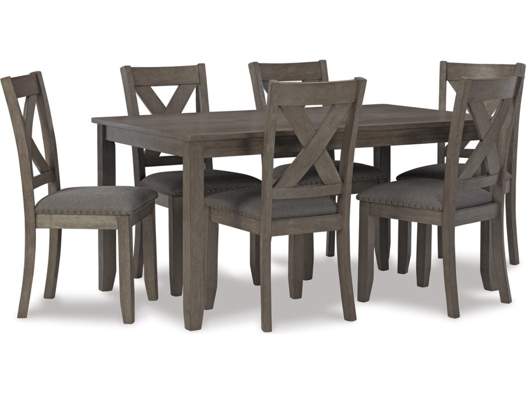 Caitbrook Dining Table and Chairs (Set of 7) - main image