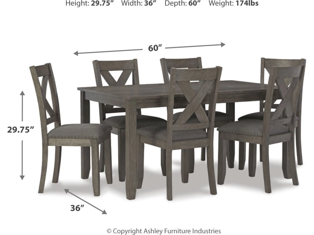 Caitbrook Dining Table and Chairs (Set of 7) - image 3