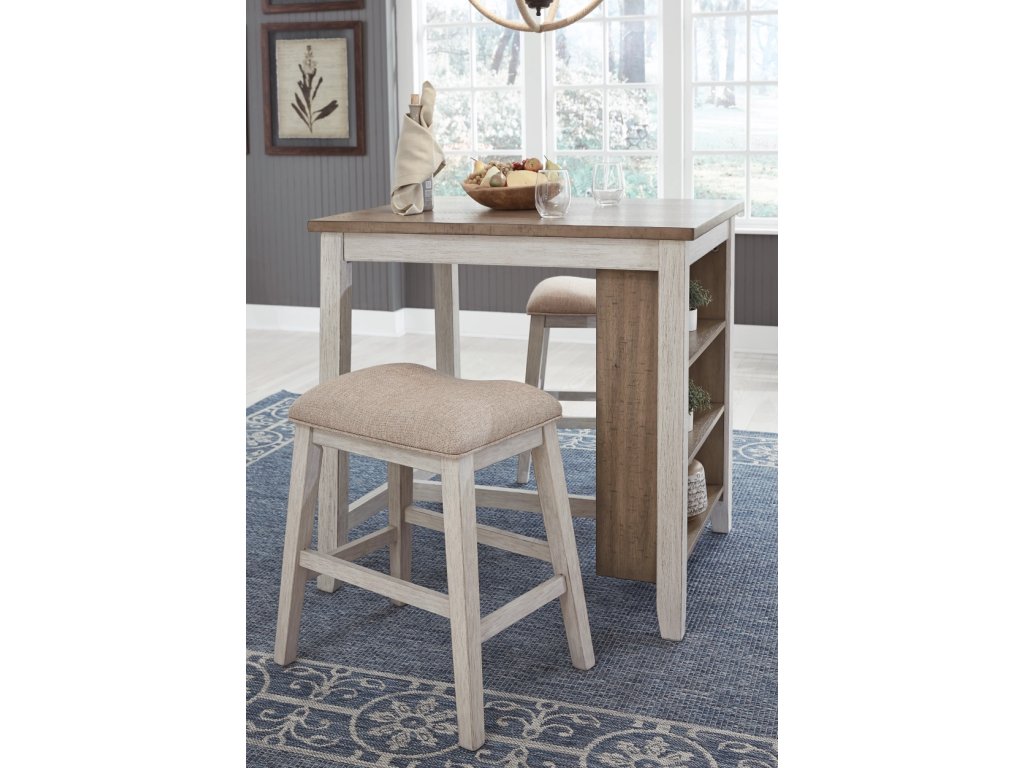Skempton Counter Height Dining Table and Bar Stools (Set of 3) - image 3