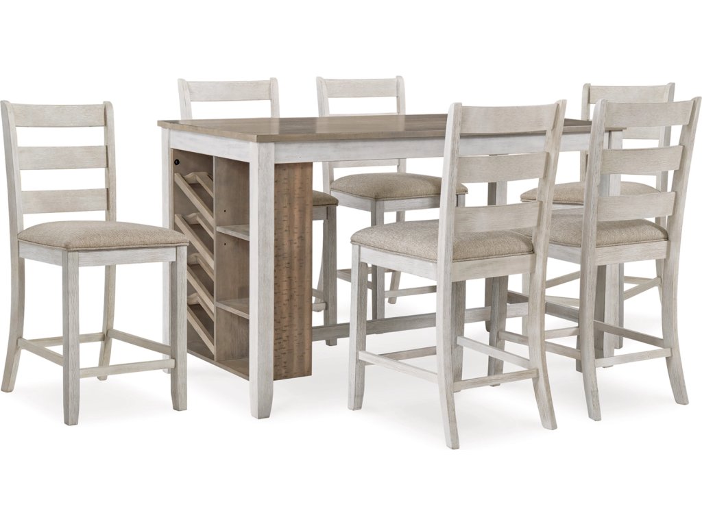 Skempton Counter Height Dining Table and 6 Barstools - main image