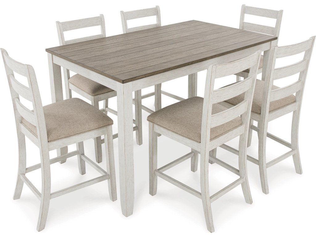 Skempton Counter Height Dining Table and Bar Stools (Set of 7) - image 3
