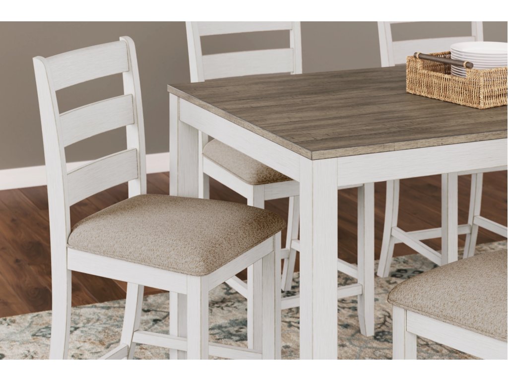 Skempton Counter Height Dining Table and Bar Stools (Set of 7) - image 6