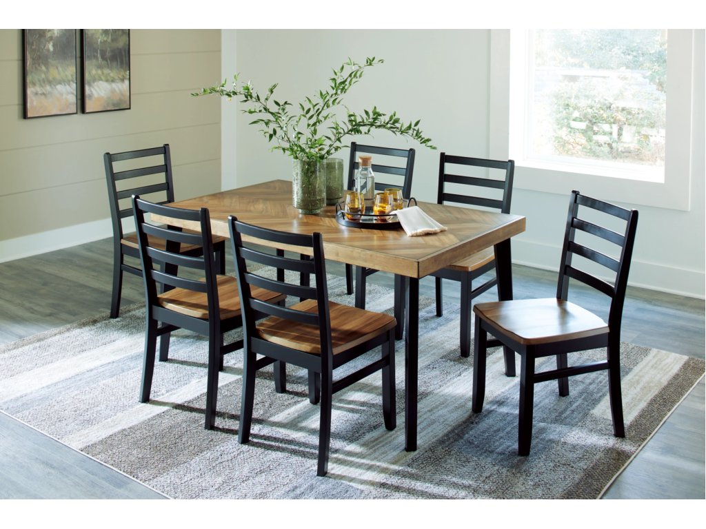 Blondon Dining Table and 6 Chairs (Set of 7) - image 8