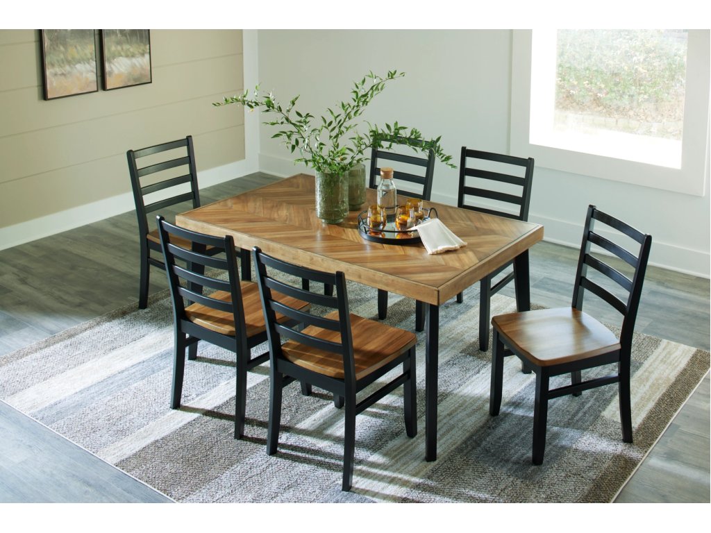 Blondon Dining Table and 6 Chairs (Set of 7) - image 10