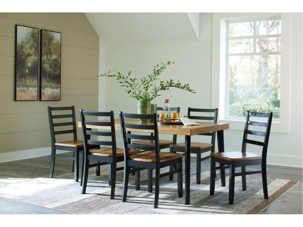 Blondon Dining Table and 6 Chairs (Set of 7) - image 1