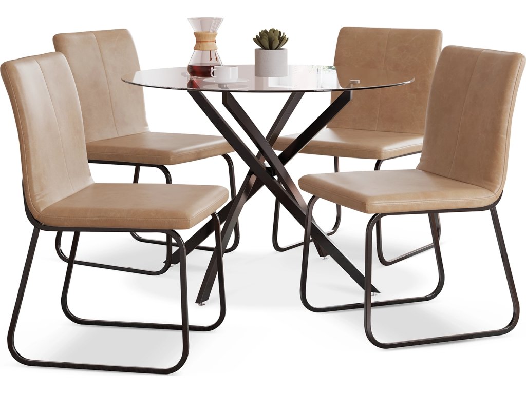 Pharwynn Dining Table and 4 Chairs - image 1