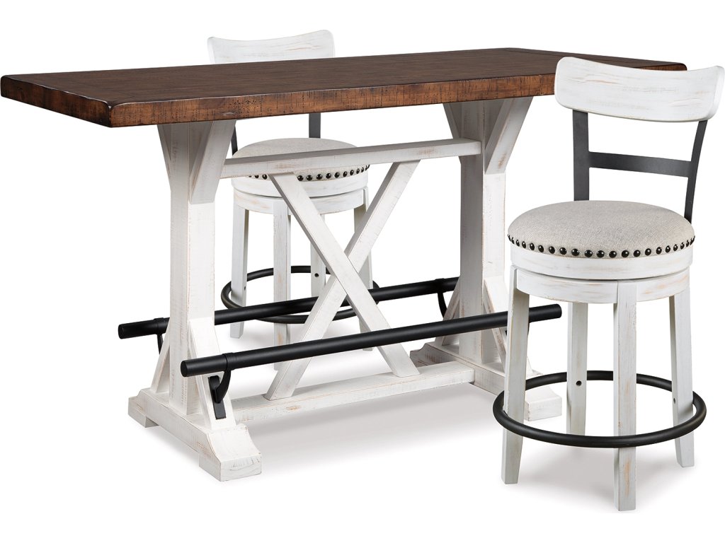 Valebeck Counter Height Dining Table and 2 Barstools - main image