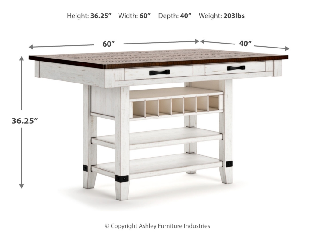 Valebeck Counter Height Dining Table and 6 Chairs - image 9