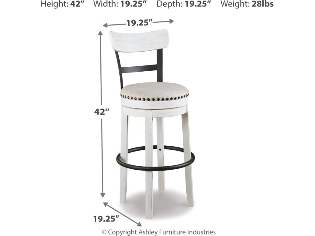Valebeck Bar Height Bar Stool - image 3