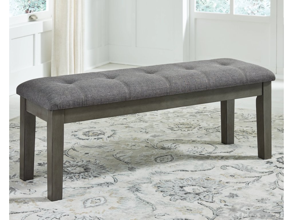Hallanden Dining Table, 4 Chairs, and Bench - image 6