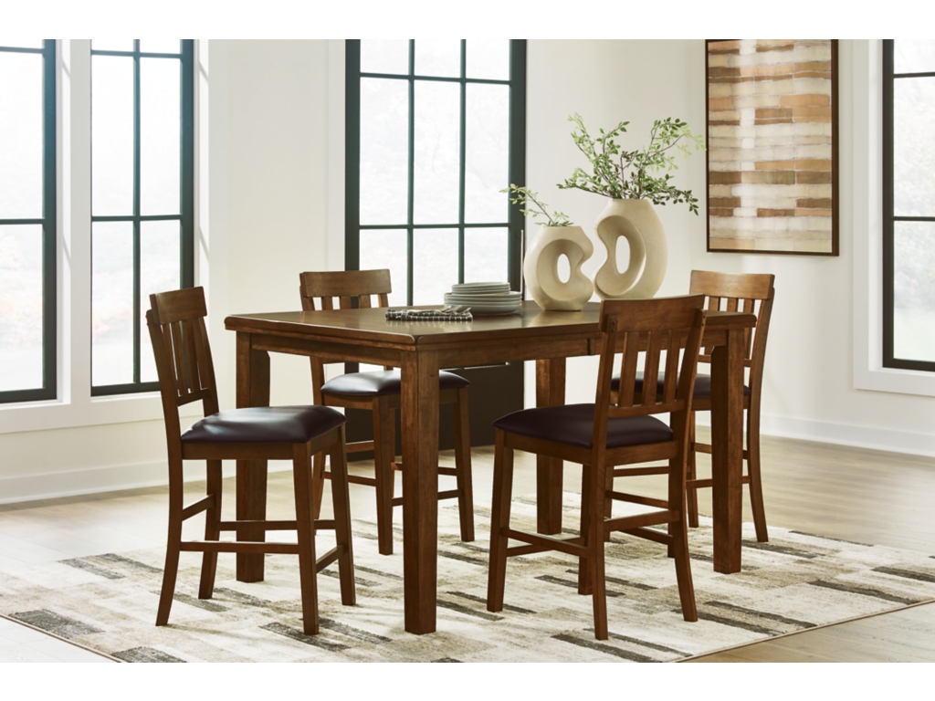 Ralene Counter Height Dining Table and 4 Barstools - image 1