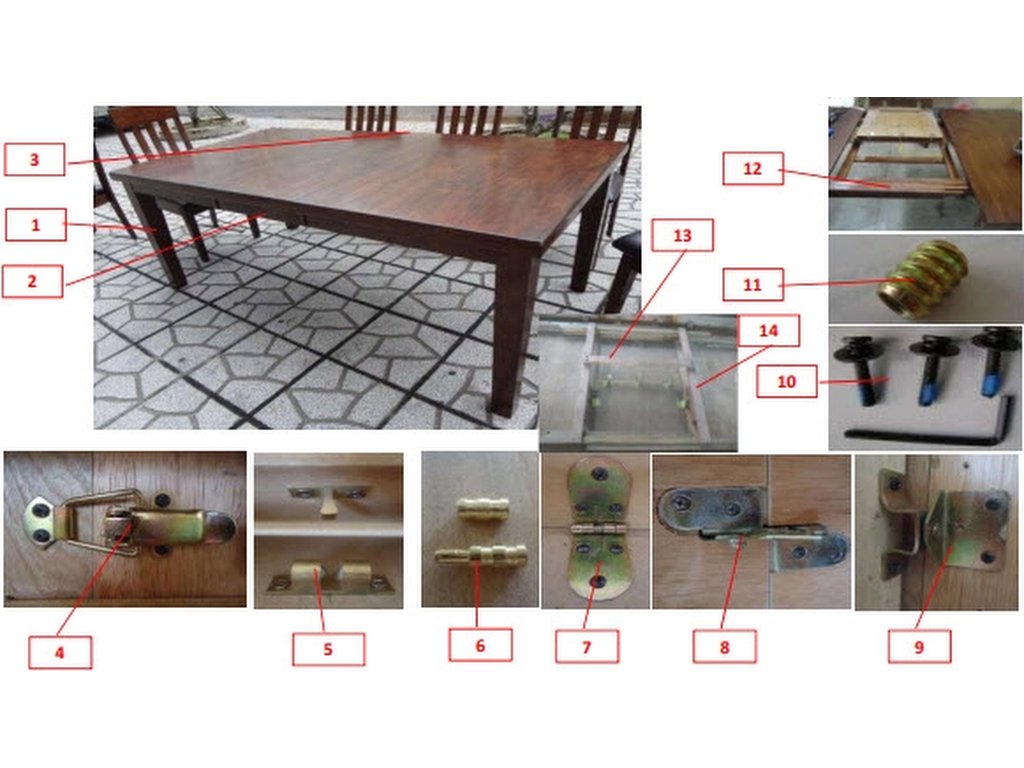 Ralene Dining Extension Table - image 6