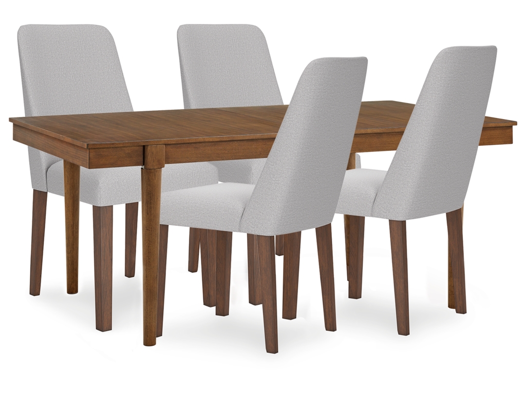 Lyncott Extension Dining Table and 4 Chairs - main image