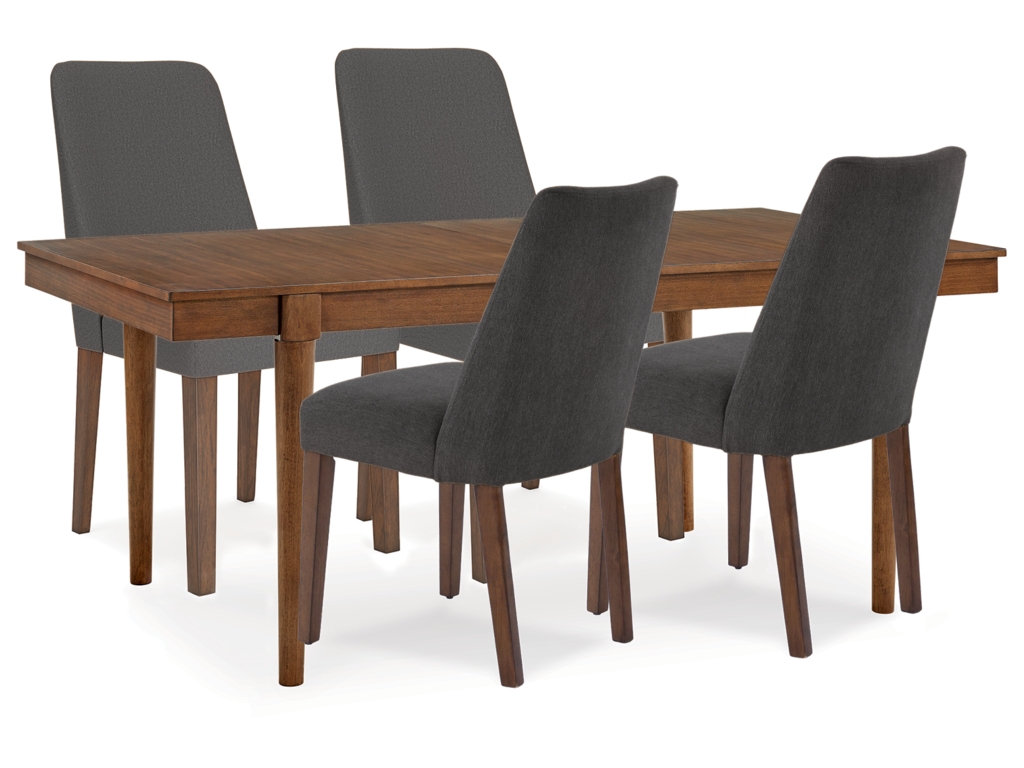 Lyncott Extension Dining Table and 4 Chairs - main image