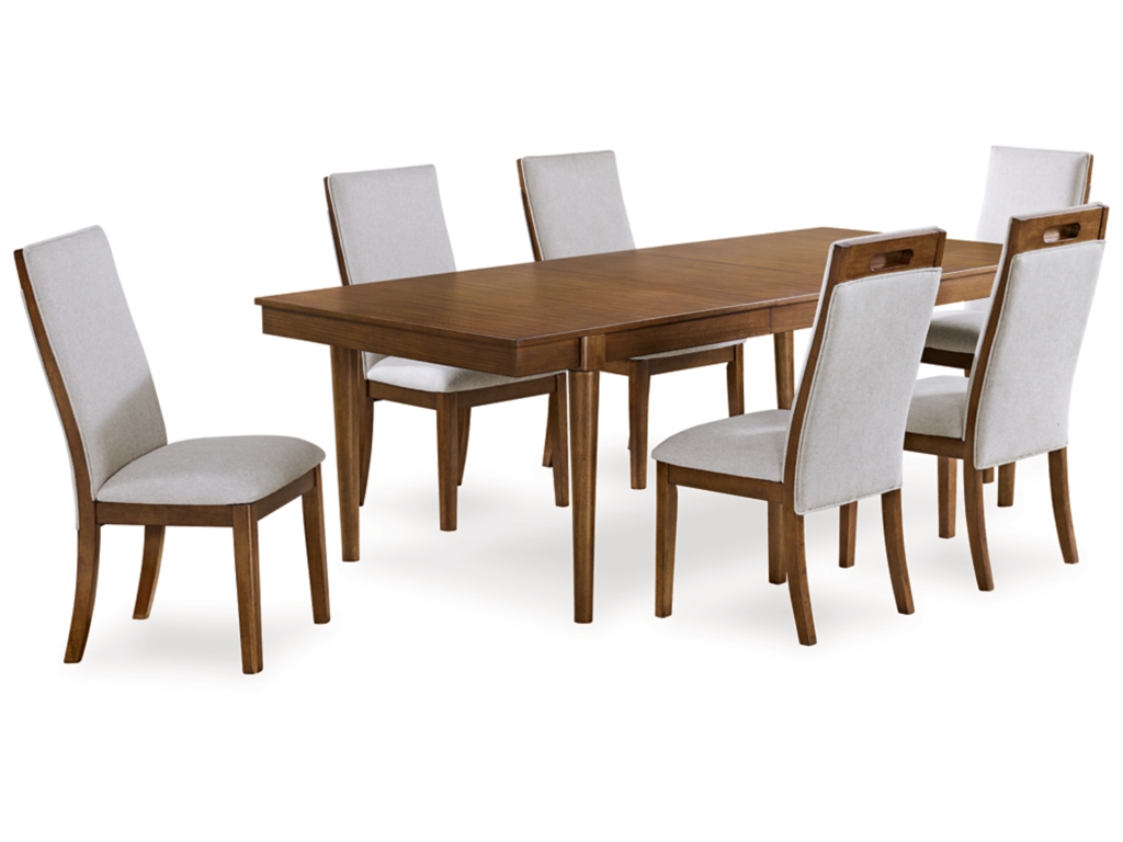 Lyncott Extension Dining Table and 6 Chairs - main image