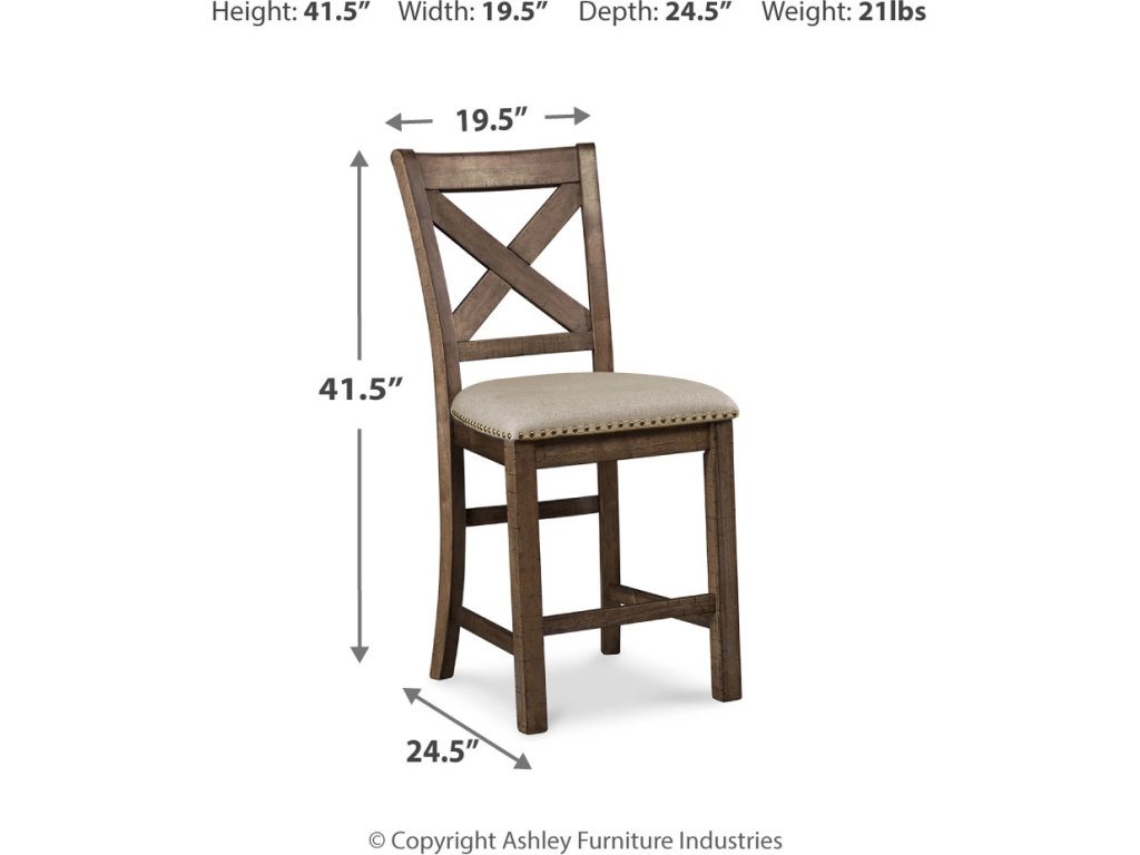 Moriville Counter Height Bar Stool (Set of 2) - image 4