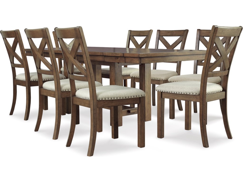 Moriville Dining Table and 8 Chairs - main image