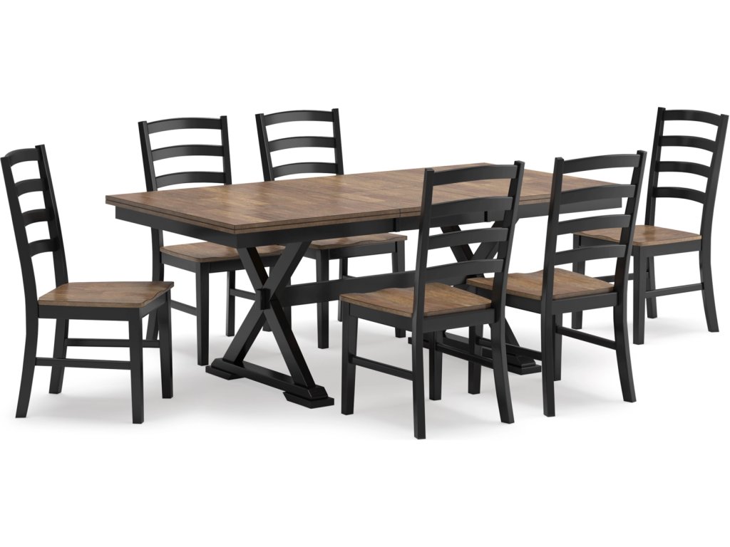 Wildenauer Extension Dining Table and 6 Chairs - image 1