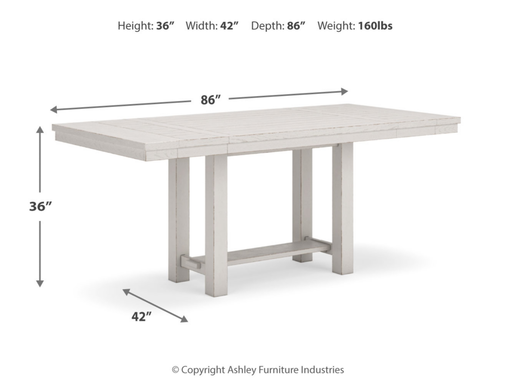 Robbinsdale Counter Height Table and 8 Barstools - image 8