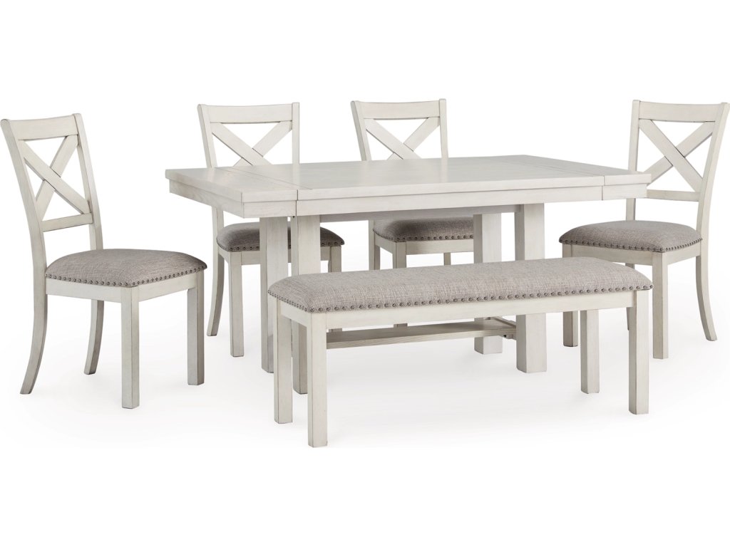 Robbinsdale Dining Table, 4 Chairs and Bench - image 1