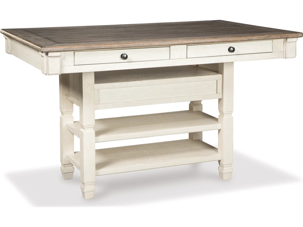 Bolanburg Counter Height Dining Table and 4 Barstools with Display Cabinet - image 5