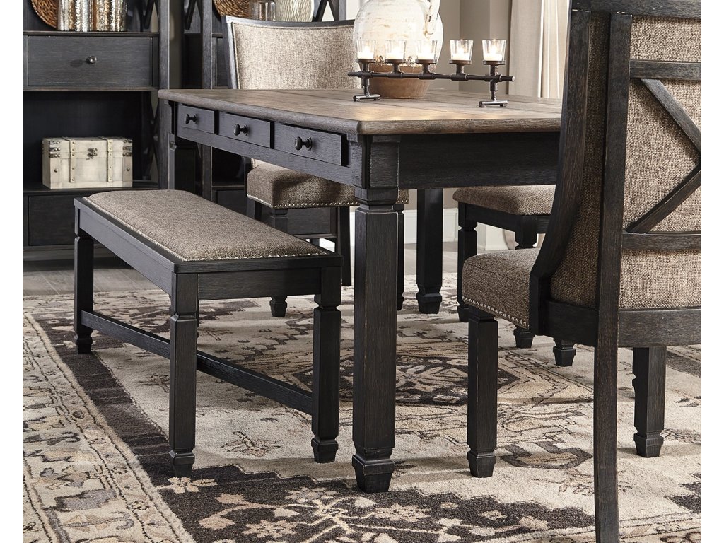 Tyler Creek Dining Table and 4 Chairs with Bench - image 9