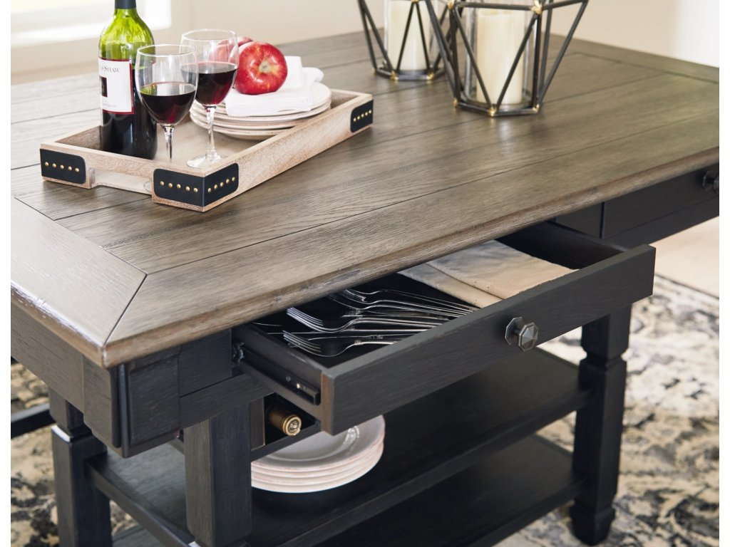 Tyler Creek Counter Height Dining Table and 4 Barstools and Bench - image 6