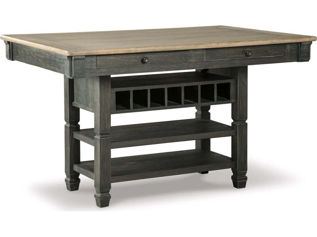 Tyler Creek Counter Height Dining Table and 4 Barstools with Server - image 3