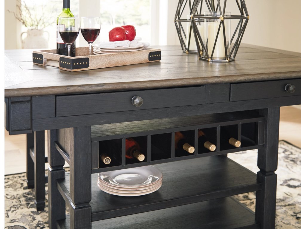 Tyler Creek Counter Height Dining Table and 4 Barstools and Bench - image 7
