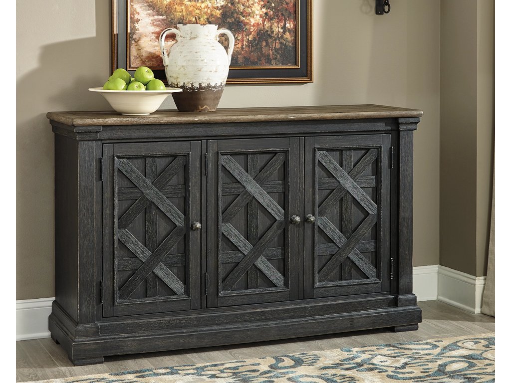 Tyler Creek Counter Height Dining Table and 4 Barstools with Server - image 15