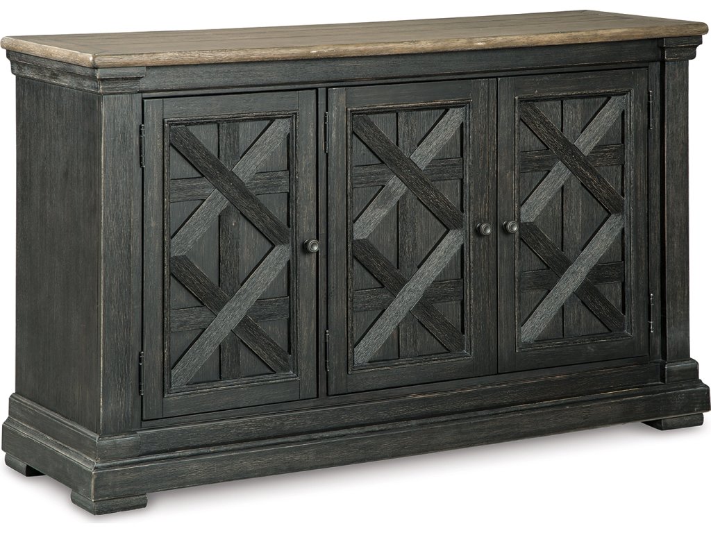 Tyler Creek Counter Height Dining Table and 4 Barstools with Server - image 8