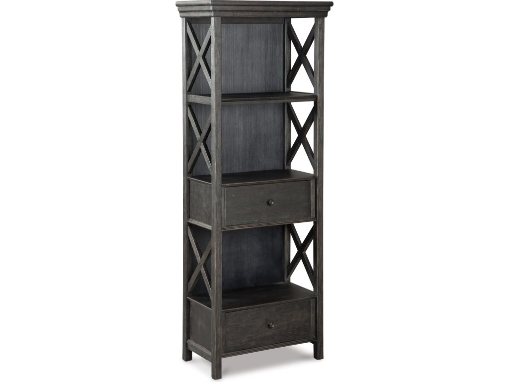 Tyler Creek Counter Height Table with 4 Barstools, Server and Display Cabinet - image 8