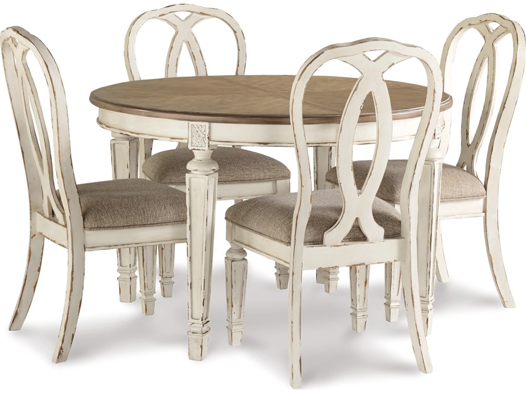 Realyn Dining Table and 4 Chairs - main image