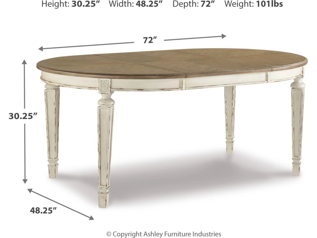 Realyn Dining Table and 6 Chairs - image 4