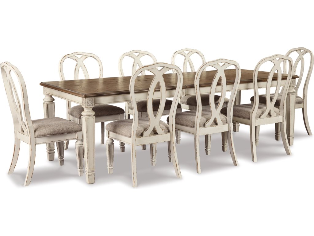 Realyn Dining Extension Table and 8 Chairs - main image
