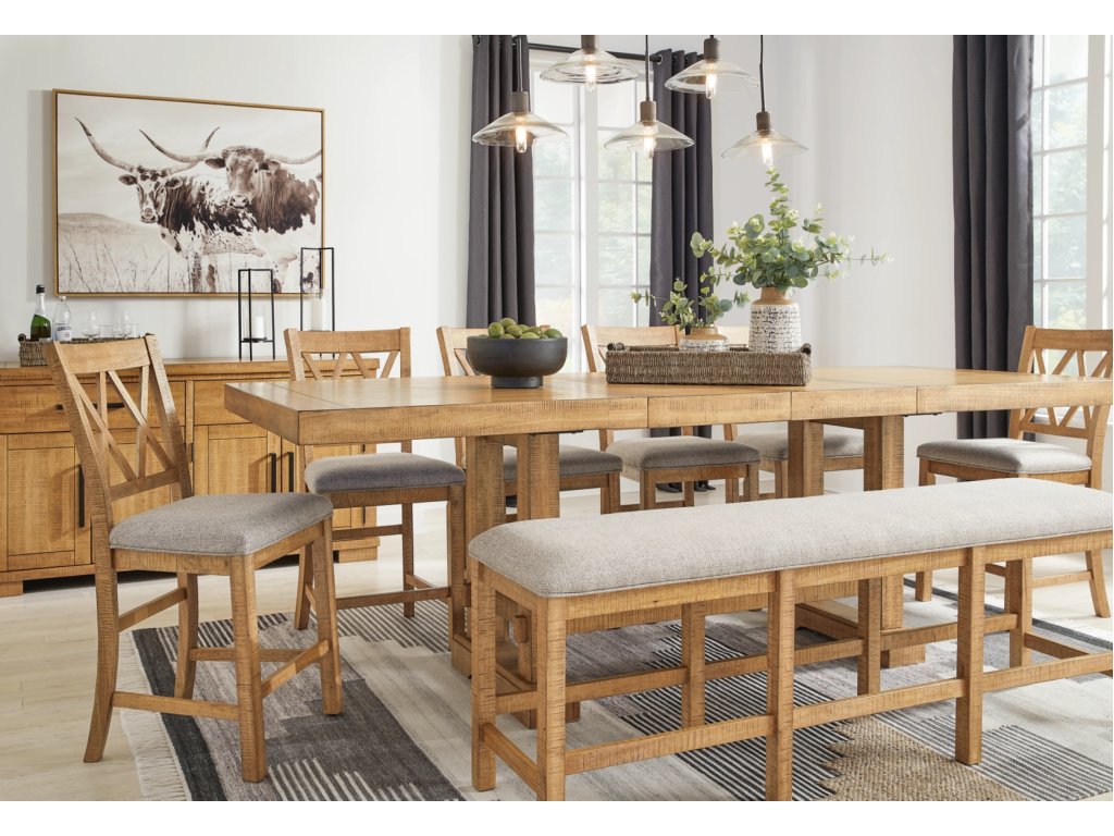 Havonplane 72" Counter Height Dining Bench - image 9