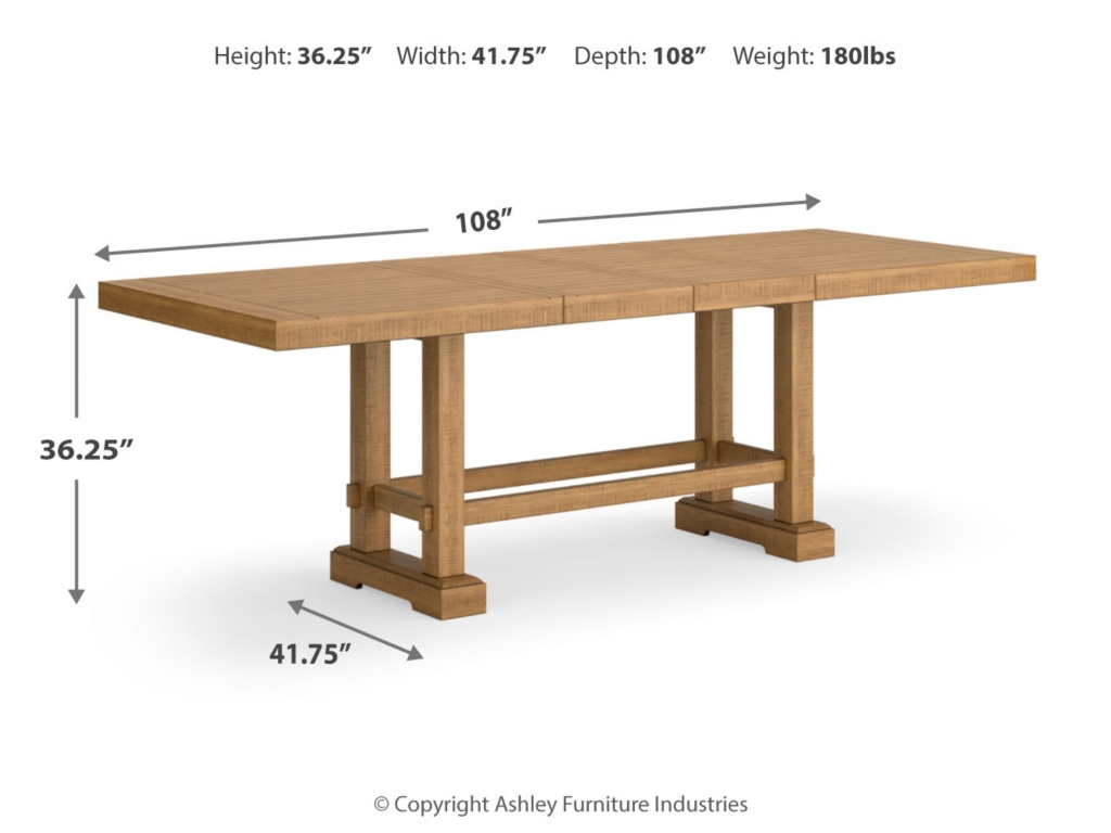 Havonplane Counter Height Extension Dining Table 4 Barstools and Bench - image 15